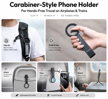 Magnetic Phone Tripod Stand with Adjustable Angles